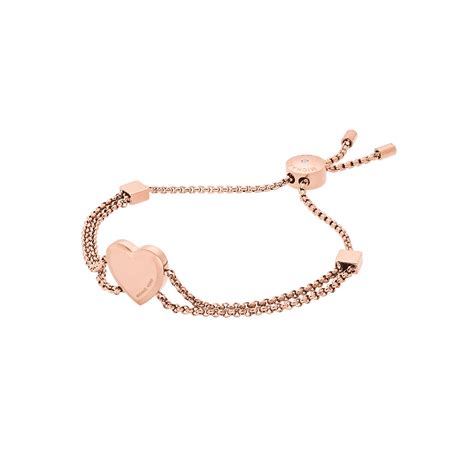 michael kors heart slider bracelet|michael kors bangle sale.